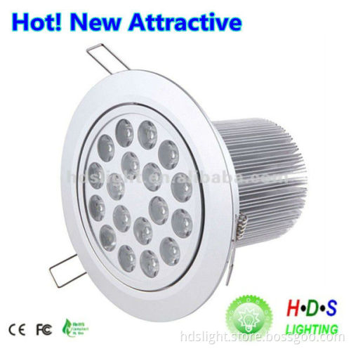 Super Brightness Round Led Downlight 18W